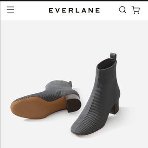 Everlane Glove Boot in Slate Gray